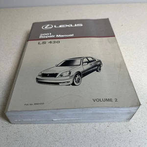 2001 Lexus LS430 Repair Manual Volume 2 OEM Factory Service Book - Picture 1 of 11