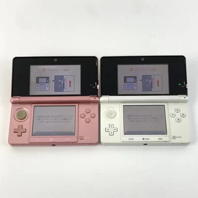 Nintendo 3DS Console CTR-001 JPN a Lot of 2 Set Tested From Japan 1505 UG - Image 1 of 4
