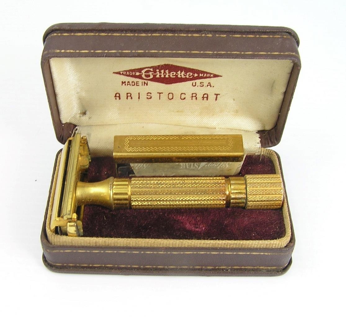 Gillette Aristocrat Adjustable Razor 髭剃り