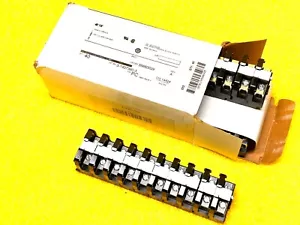 BOX of (40) BUCHANAN 222-BU SERIES 200 HEAVY DUTY 600 VAC TERMINAL BLOCKS - Picture 1 of 9