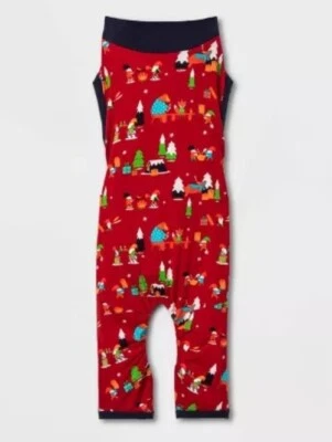 Target Boots & Barkley Size Medium Pet Dog Cat Christmas Gnomes Pajamas Jumpsuit