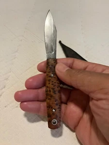 Fixed Blade Collectible * Very Rare Exotic Wood  Handle - Picture 1 of 20