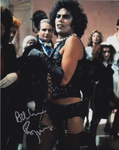 CHRISTOPHER BIGGINS signed ROCKY HORROR PICTURE SHOW 8x10 uacc rd coa TIM CURRY - Bild 1 von 2