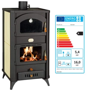 Estufa de Leña Caldera Horno Cocina 21.4 kw - Prity FG W18 R - Imagen 1 de 8