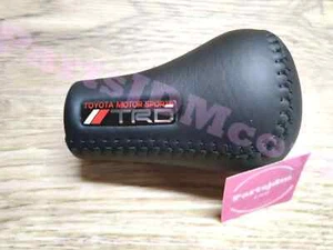 TRD Leather-Wrapped Shift Knob for 5 Speed MT MS204-00004 OEM from Japan - Picture 1 of 14