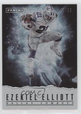 2017 Panini Father's Day Panini Collection Cracked Ice /25 Ezekiel Elliott #4