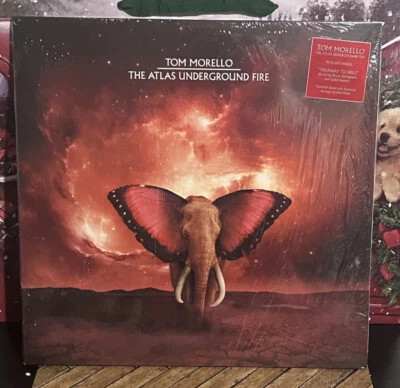 LP Tom Morello Atlas Undergound Fire 2X Album Mom Pop Records 2021 Vinyl Import - Image 1 of 4
