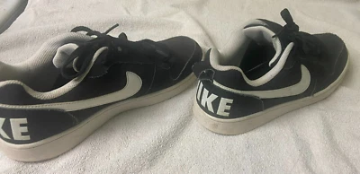 Nike Mens Court Borough Low 838937-010 Black Casual Shoes Sneakers Size 9 - Image 1 of 4