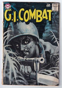 G.I. COMBAT 83 (1960) Classic GREYTONE Cover; GOOD