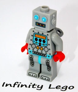 LEGO Robot Mecánico Coleccionable Minifigura Serie 6 con Utensilio Juguete Llave Enrolladora - Imagen 1 de 3