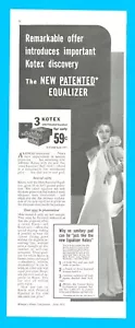 1933 KOTEX feminine sanitary napkins pads PRINT AD A radical innovation - Picture 1 of 3