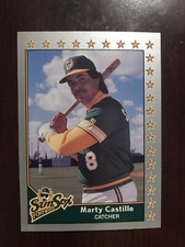 1989-90 Pacific Senior League #88 - Marty Castillo - Fort Myers Sun Sox