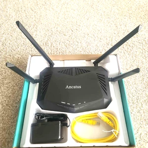 Ancatus WiFi 6 Router AX1800, Dual Band 1.8G WiFi Router Gigabit Computer Router - Picture 1 of 8