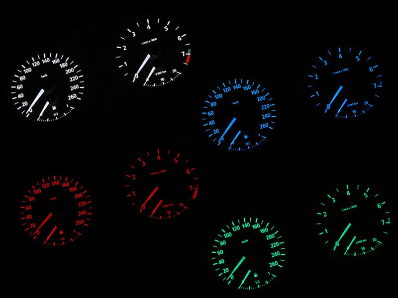 Kit de iluminación velocímetro SMD LED passend für BMW E90 E91 E92 E93 E84 X1 E8 - Imagen 1 de 1