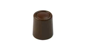 Türstopper anschrauben 26x30 mm Puffer Kunststoff braun 1 stück Wandpuffer - Bild 1 von 2