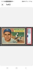 1956 Topps Baseball #110 Yogi Berra Gray Back PSA 5
