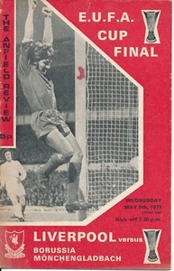 FINAL COPA UEFA 1973 Liverpool v Borussia Monchengladbach - Imagen 1 de 1