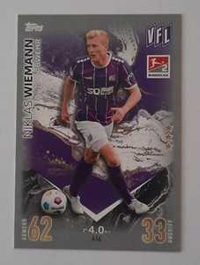 Topps Match Attax 2. Bundesliga 23/24 Niklas Wiemann #416 VfL Osnabrück