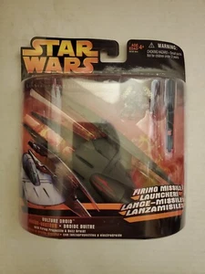 Hasbro Star Wars ROTS Vulture Droid W/Firing Projectile & Buzz Droid 2005 New - Imagen 1 de 9
