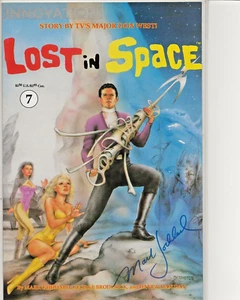 Mark Goddard autographed Comic Book Lost In Space Major Don West #7 - Picture 1 of 2