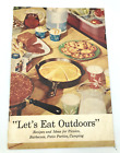 1950 "Lets Eat Outdoors" Vintage Cook Book Recipe Booklet Betty Crocker Nestle