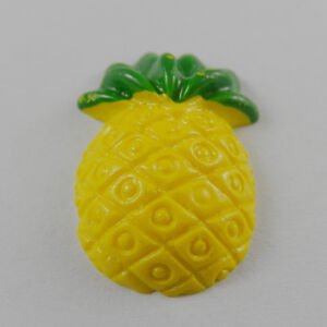 50957 Colorful Plastic Pineapple Pendant Charms Findings Crafts Decoration 16pcs