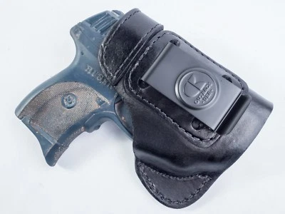 Kimber Micro 9 Semi-Auto | Full Grain Leather IWB Conceal Carry Holster - Image 1 of 4