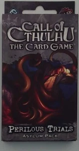 CALL OF CTHULHU LCG: PERILOUS TRIALS ASYLUM PACK (FFG CT41) - Picture 1 of 2