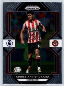 2022-23 Panini Prizm Premier League Christian Norgaard Brentford #36 - Picture 1 of 2