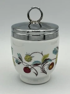 Royal Worcester King Size Doble Huevo Coddler 4” Tipo 9 Sello Trasero Mariposa - Imagen 1 de 7