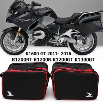 Bolsas de equipaje interiores con alforjas expandibles para BMW R1200RT R1200R GT K1300GT Foto 1 de 4