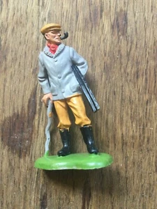 Britains farm vintage farmer with shot gun - Picture 1 of 3