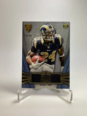 Isaiah Pead Rams 2012 Topps Supreme Football Blue Parallel /96 Rookie RC #46 - Image 1 of 2