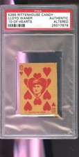 1933 E285 Rittenhouse Candy 10 Of Hearts Lloyd Waner PSA A Graded Baseball Card