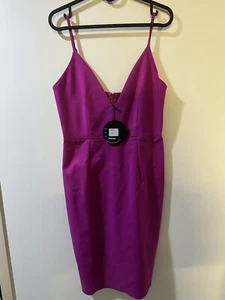 Luvalot Size 12 Hot Pink Party Dress - Picture 1 of 4