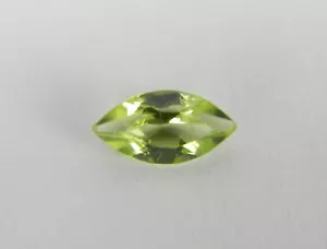.57 Carats Natural Green Arizona Peridot Faceted Gemstone Marquise PRT67 - Picture 1 of 2