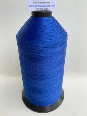 69 Upholstery Thread TEX-70 Bonded Nylon  , 16 oz- Royal Blue , for 2 Spools - Image 1 of 4