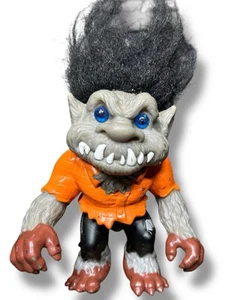 1992 Hasbro Battle Trolls - Wolfman Rare Figure - Picture 1 of 10