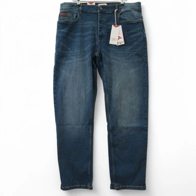 Lee Cooper Jeans 40" Waist Regular Fit Men's Blue Denim Mid Wash - Preloved - Image 1 of 4