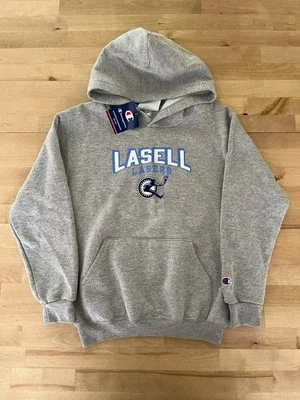 Sudadera con Capucha Niños Champion Lasell University Juvenil Mediana (7-8) Gris Foto 1 de 3