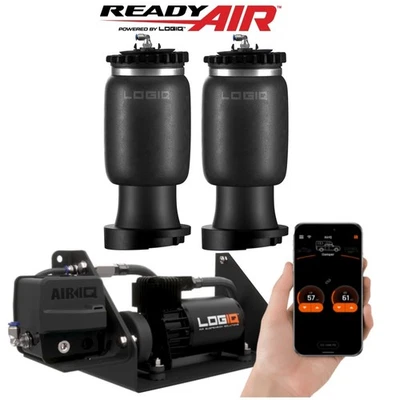 Compresor de aire inalámbrico ReadyLIFT ReadyAir LOGIQ bolsas resortes para bobinas Ram 1500 Foto 1 de 4