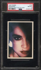 1987 Panini Madonna Smash Hits PSA 8 - Picture 1 of 3