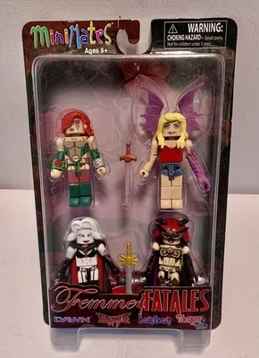 Diamond Select Minimates Femme Fatales Dawn, Darkchylde. Lady Death, Tarot. NIB - Image 1 of 4