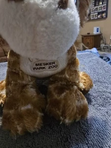 Mesker Park Zoo Peluche Giraffa Usato 8 Pollici - Foto 1 di 6