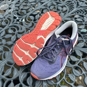 Ladies ASICS GT-XPRESS 2 running Training Shoes size Uk 6 Euro 39 Purple And Red - Picture 1 of 12