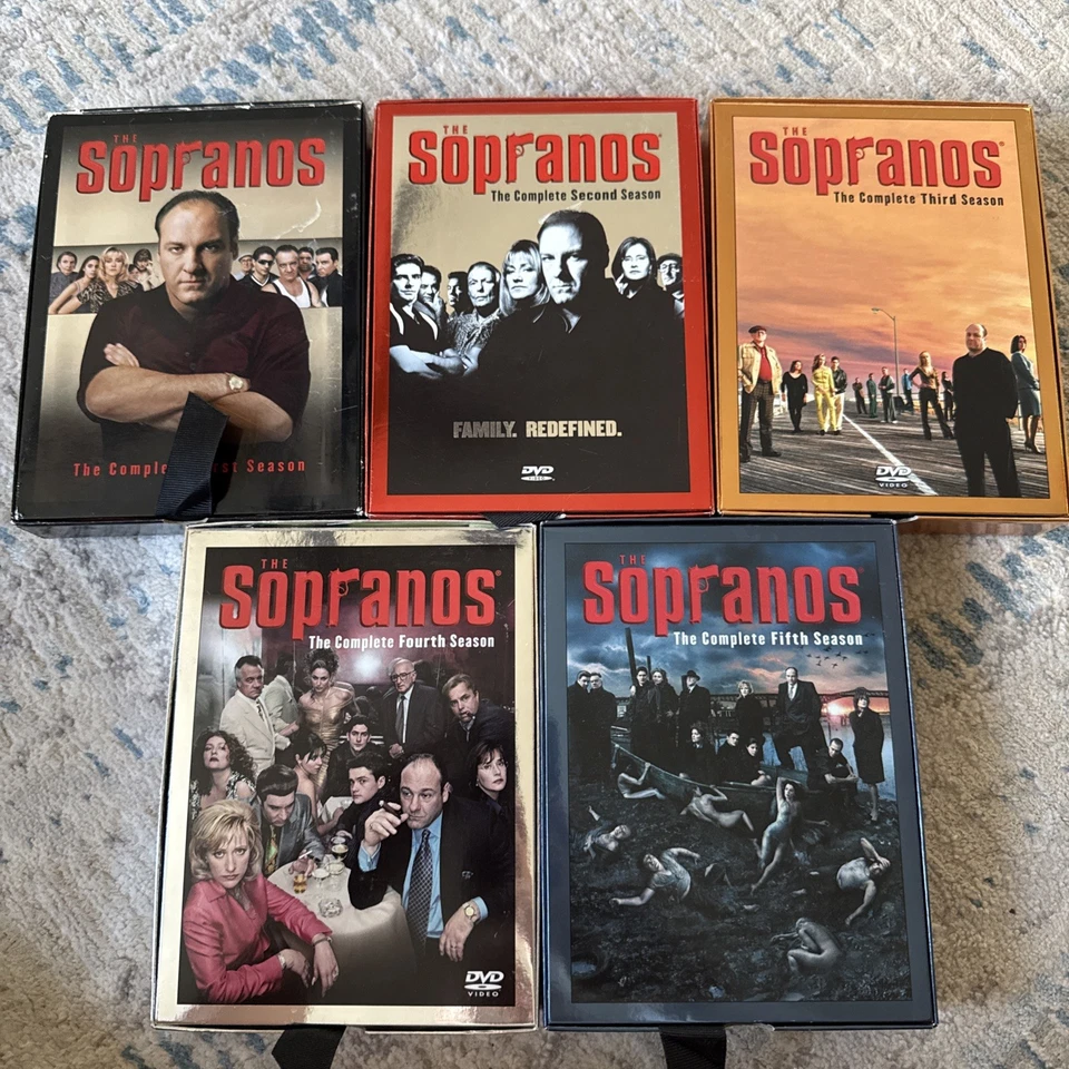 Б/у Клан Сопрано Полные Сезоны 1-5 DVD Хорошее состояние товара - Изображение 1 из 1