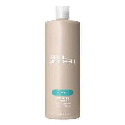 Paul Mitchell Clarify Shampoo Three - Deep cleans/Removes Chlorine - 1000ml/1L - image 1 of 2