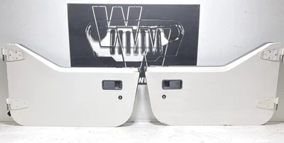 97-06 Jeep TJ Wrangler белый PW1 водителя и пассажира половины двери с панели CC - Изображение 1 из 4