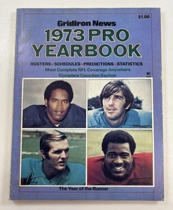 Gridiron News 1973 Pro Yearbook MG32 - Picture 1 of 2
