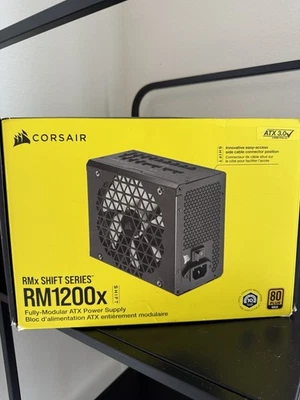 Corsair RM1200x SHIFT Fully Modular ATX Power Supply CP - Image 1 of 3
